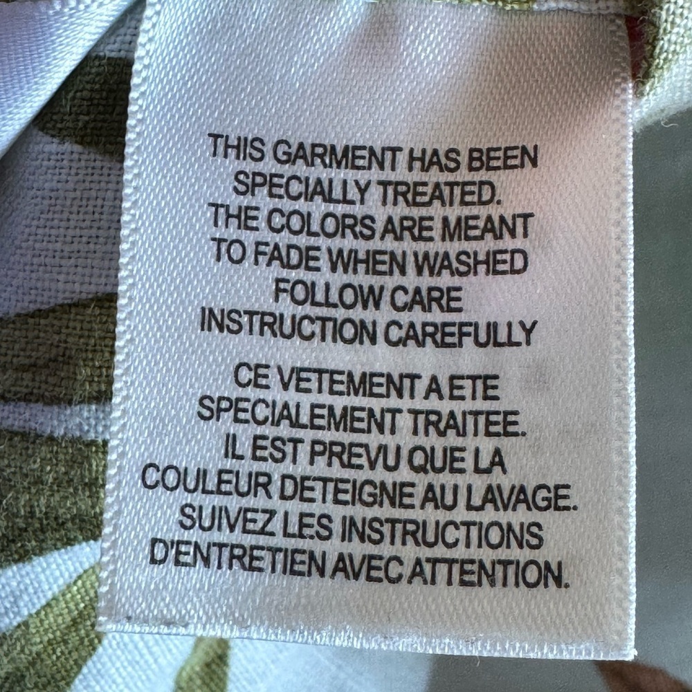 Tommy Bahama Men’s Relax Tropical Linen Shirt - Picture 7 of 9